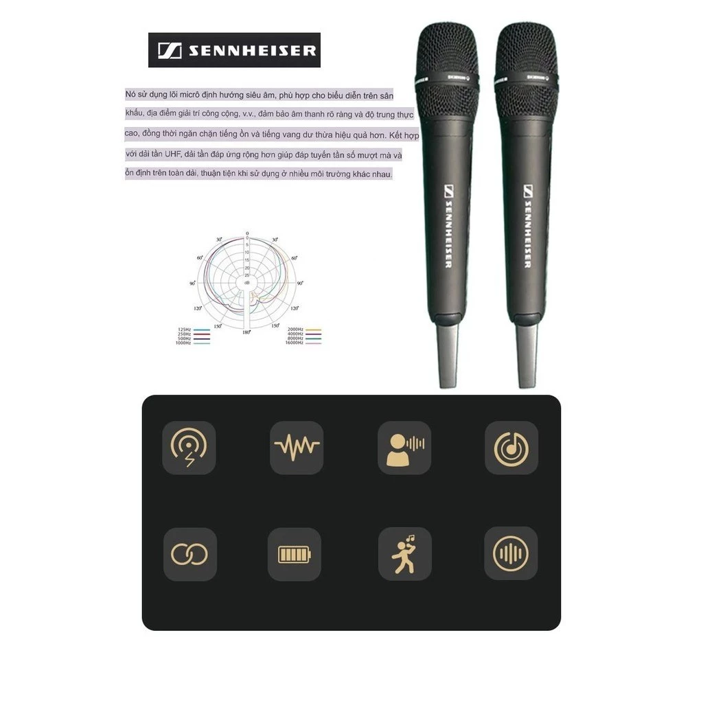 Micro không dây Sennheiser SKM 9000